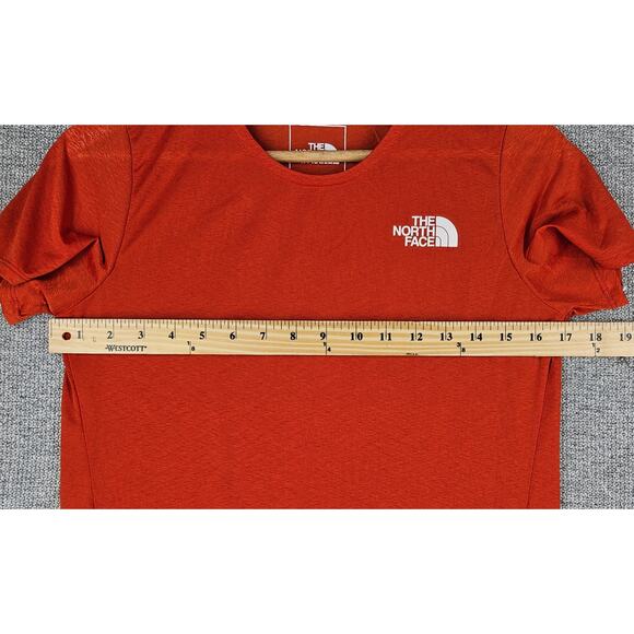 THE NORTH FACE WOMEN'S ORANGE SUNRISER SHORT SLEEVE SHIRT SIZE S - Picture 9 of 10